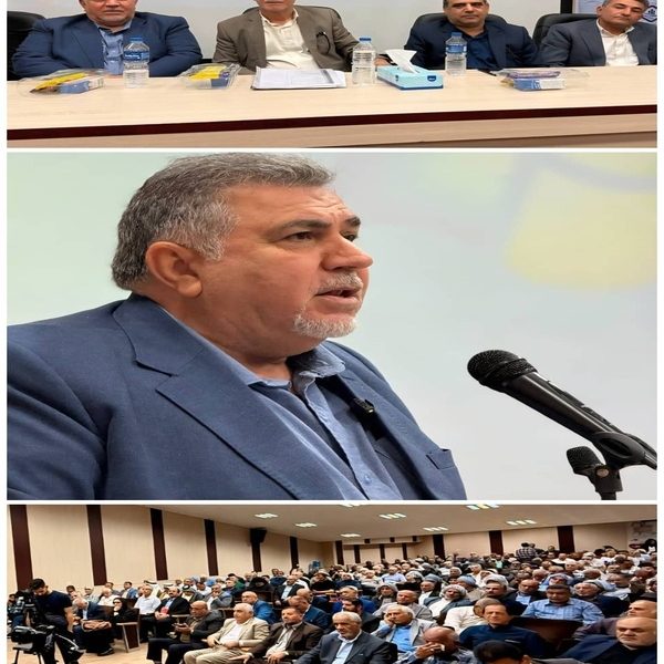 سخنان عبدالحمید عبائی حسنی رئیس هیئت مدیره کانون بازنشستگان ومستمری بگیران تأمین اجتماعی استان خوزستان وبازرس کانون عالی کشور در جمع بازنشستگان ومدیران استان به مناسبت بزرگداشت روز سالمند